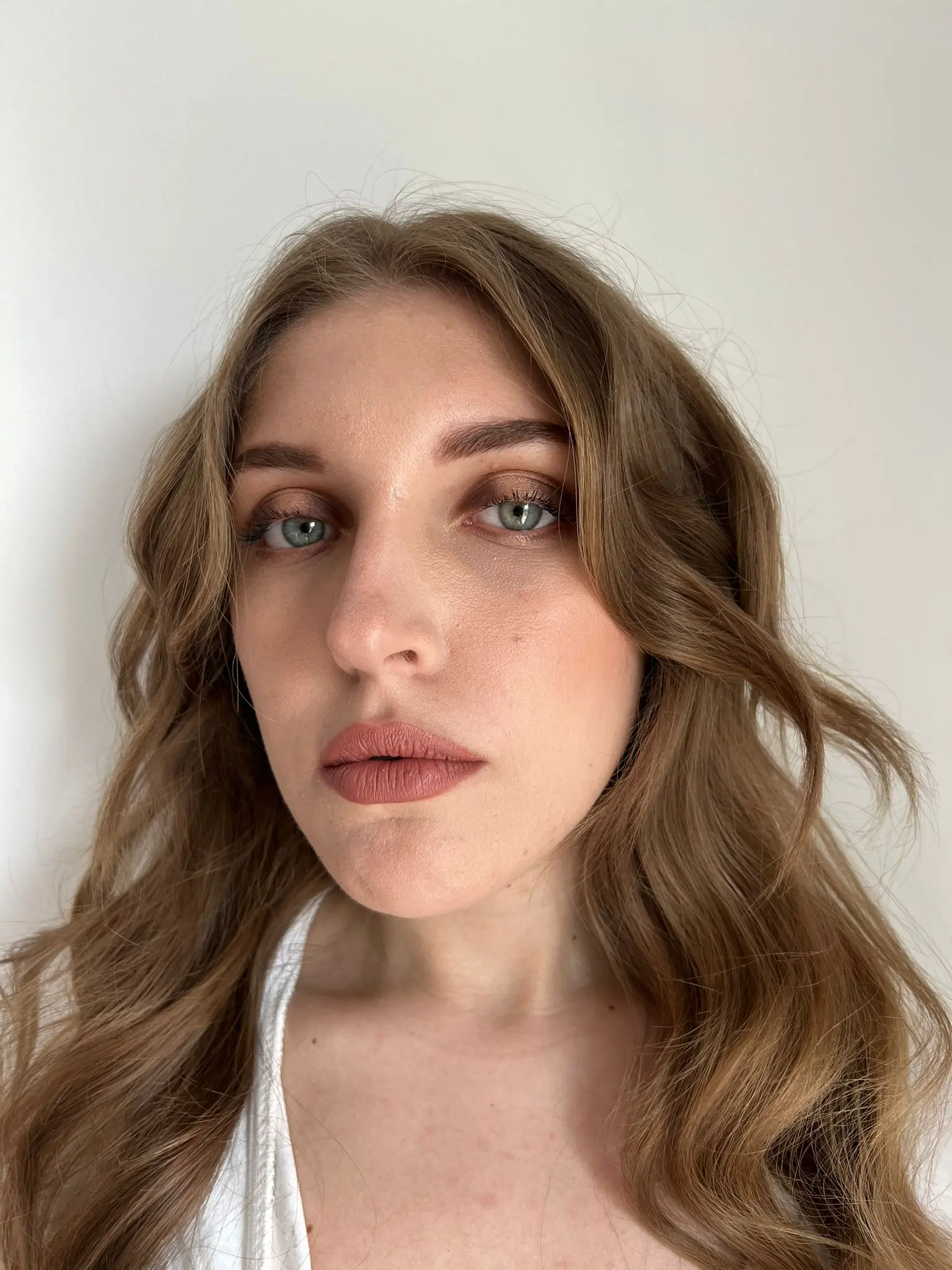 Glam makeup